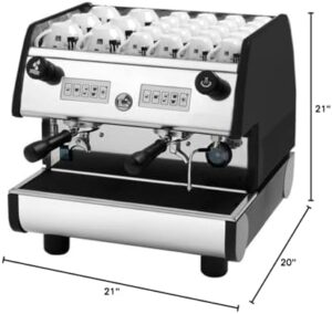 Buy La Pavoni Pub 2V-B Espresso Machine – Volumetric Commercial Coffee Maker